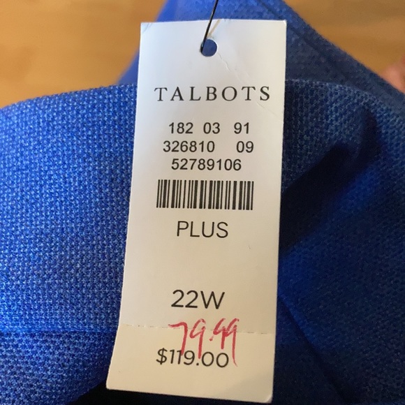 Talbots Hampshire Ankle Pant - Picture 4 of 4